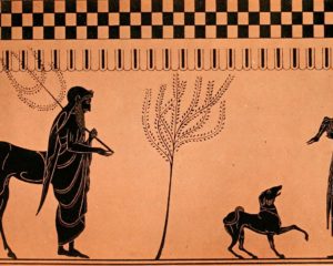 Chiron, Peleus en kindje Achilles: Golden porch - a book of Greek fairy tales