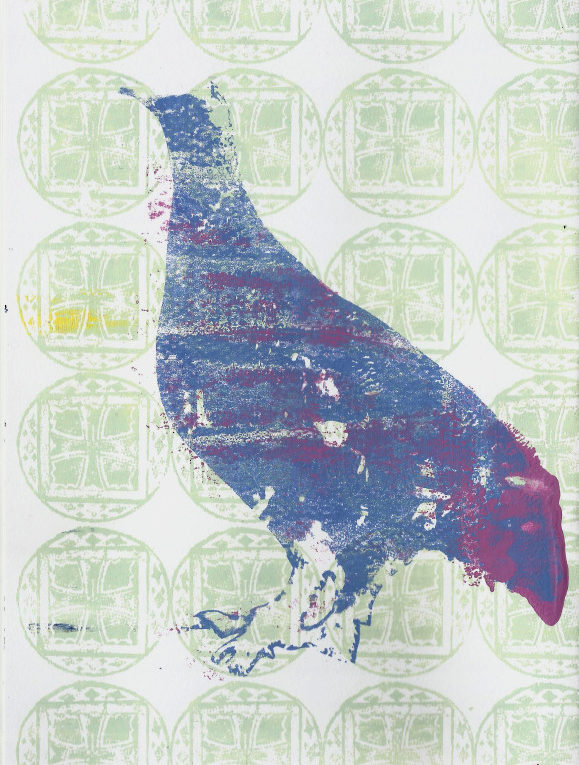 De Korhoen totemvogel van de 50ste Gene Key copyright Tanfana handgemaakte creaties