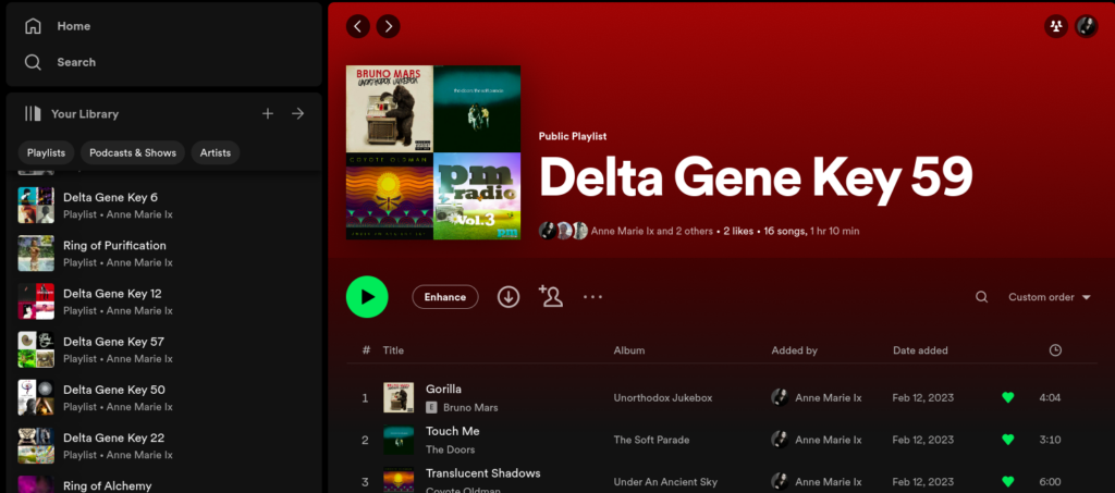 Muziek en de Delta Dans