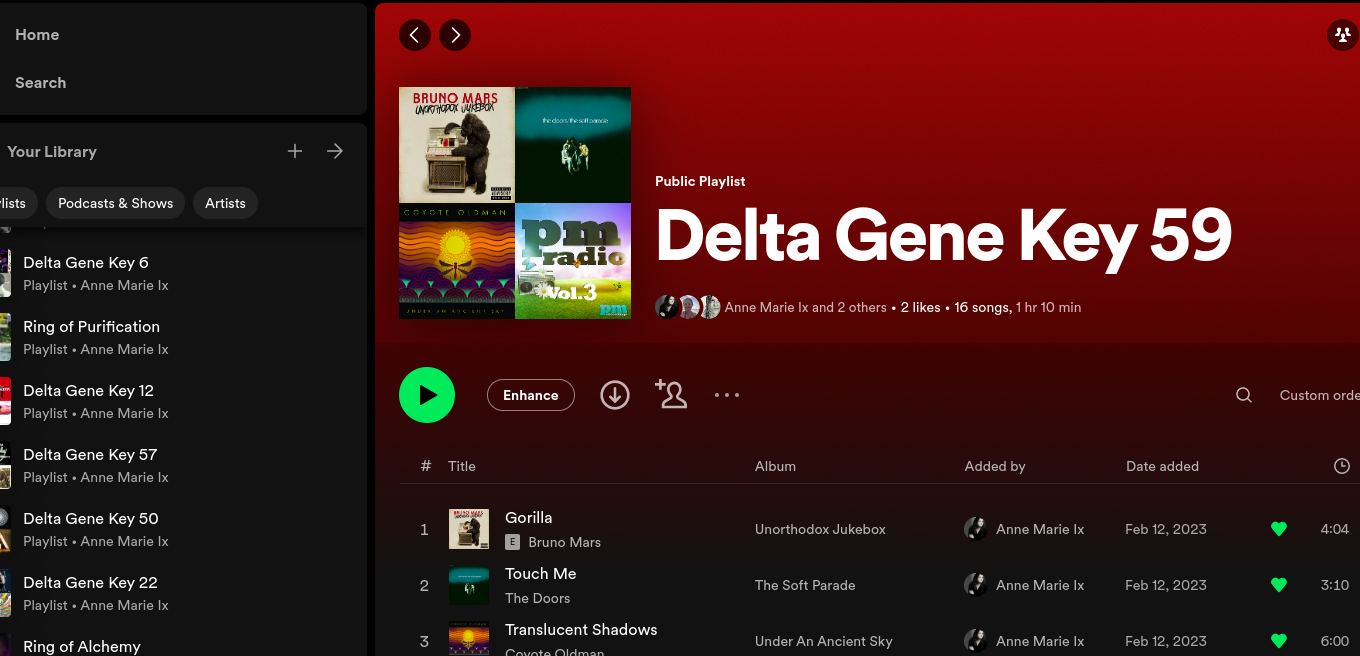 Muziek en de Delta Dans