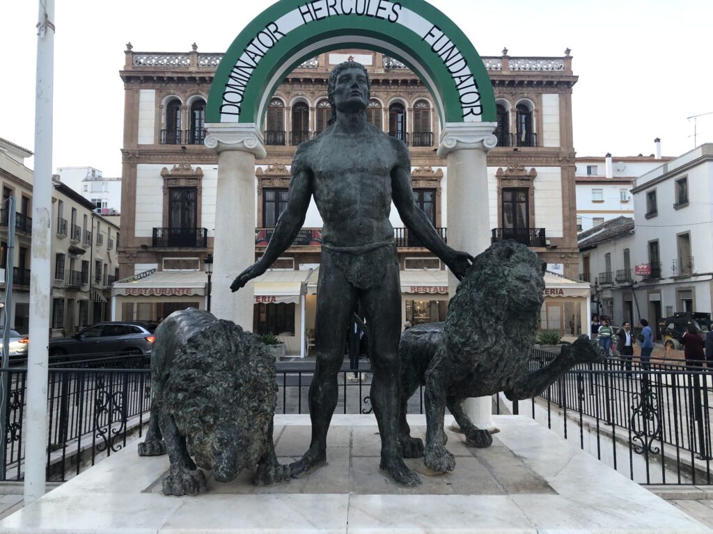 Hercules en de leeuwen in Ronda